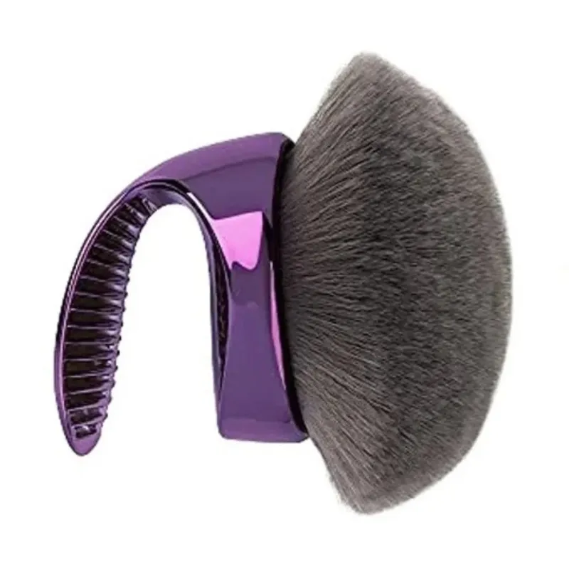 Extra grote lichaamsmake-upborstel voor zelfbruiner Beenmake-up en bronzer Zelfbruinende applicator Brede ronde kop Blur Body Kabuki-borstels