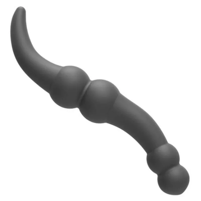 Doppelköpfiger Silikon-Analplug, stimulierender Massagestab für Paare, Prostatavergnügen, Damen-Masturbationswerkzeug, Sexspielzeug für Erwachsene — image 3