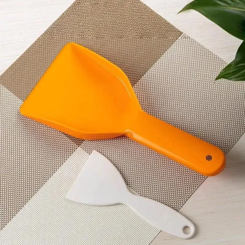 Lopatka na odmrazování chladničky Škrabka na led Plastová mraznička Lopatka na led Kuchyňská lopata na odstraňování oleje Ruční nástroje na odmrazování — image 13