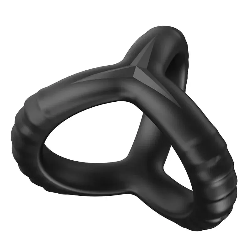 Sort silikone Cockring Forsinkelse Ejakulation Sædlås Ring Genanvendelig Cockring Mænd Penisring Sexlegetøj til par Sexbutik — image 5