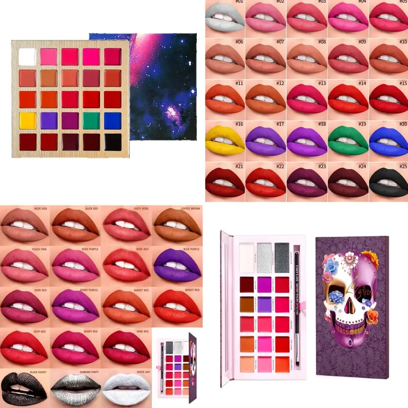 1PCS Multicolor Fard, Ombretto, Bronzer e Rossetto Palette Mutil-Use Makeup Palette per Halloween Festival Party Make Up — image 6