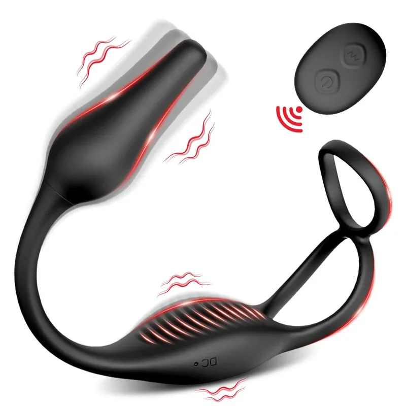 APP Kontrol Butt Plug Cock Ring Vibrerende Prostata Massager til Mænd Begynder Anal Vibrator Anal Plug til Gay Sex Legetøj til Mænd 18+ — image 8