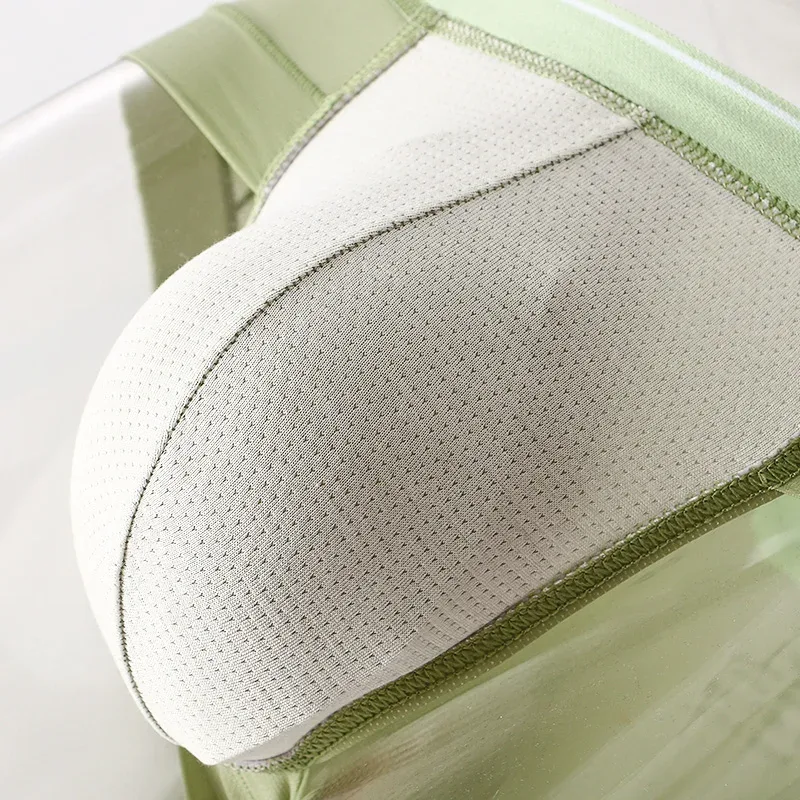 Intimo da uomo estivo Boxer Rigonfiamento Slip in seta di ghiaccio Mutandine fresche e traspiranti ultrasottili — image 24