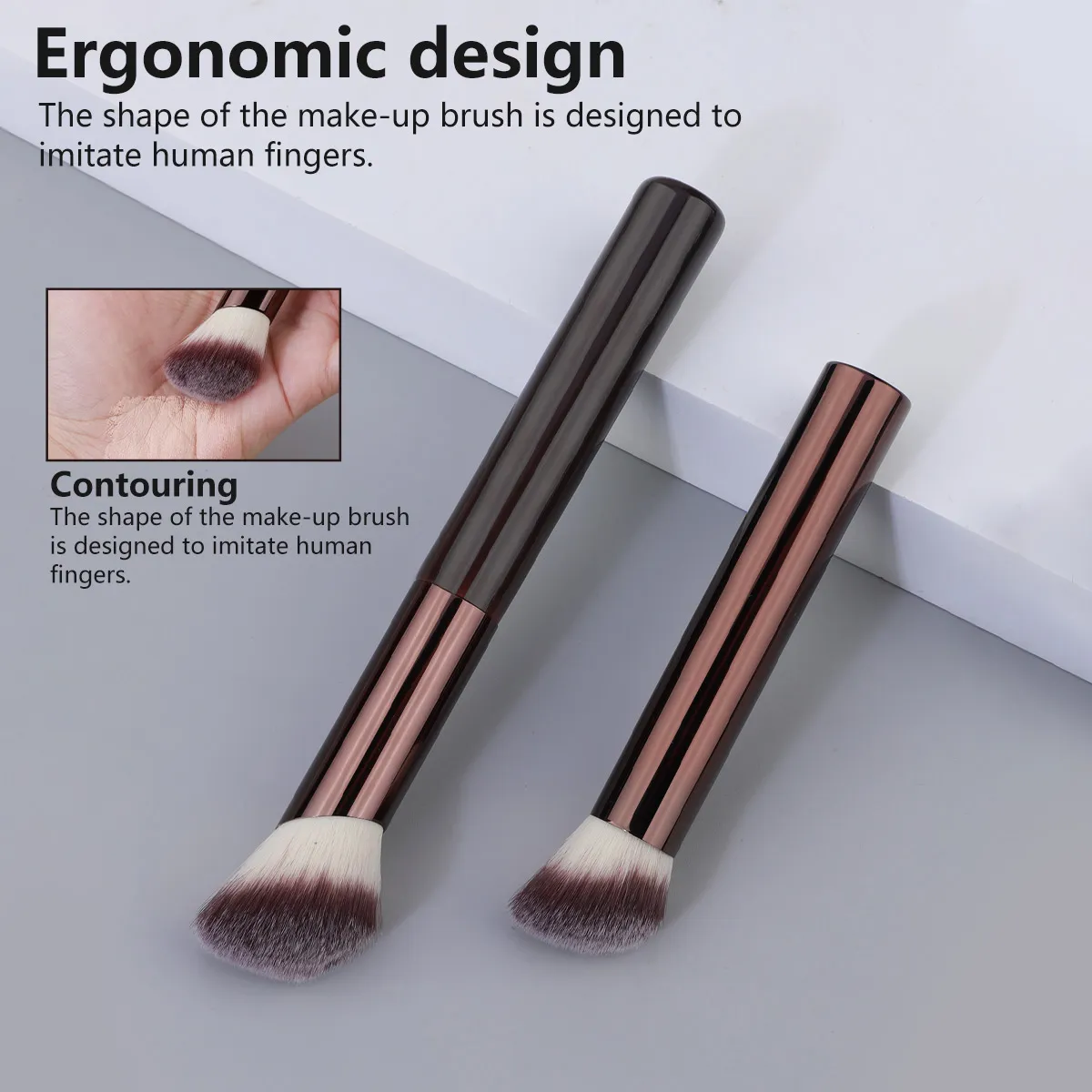 7-teiliges Make-up-Pinsel-Set, lose Puderpinsel, Rougepinsel, Foundation-Pinsel, Make-up-Tools — image 2