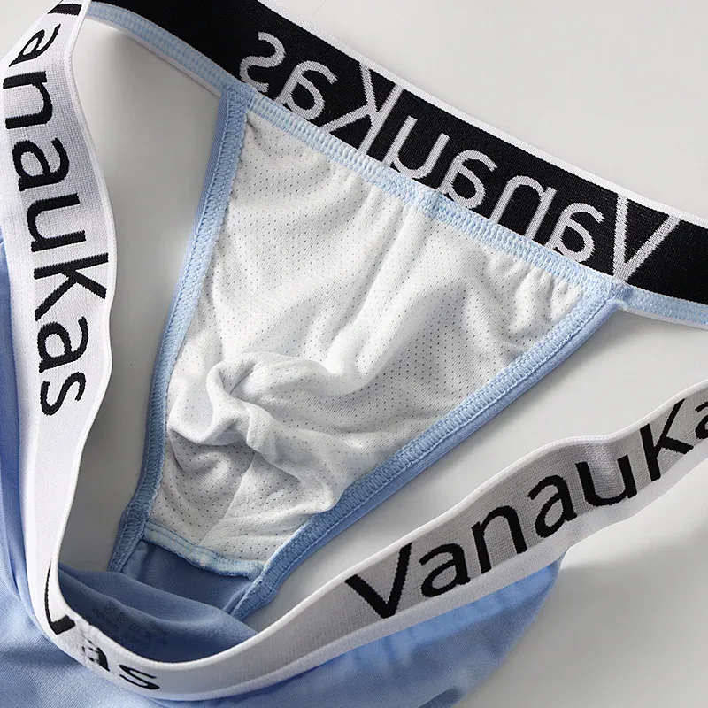 3-Piece High-Cut Mini Briefs: Men's Modal, New Style, Hollow Elastic, Sexy Low-Rise Underwear — image 5