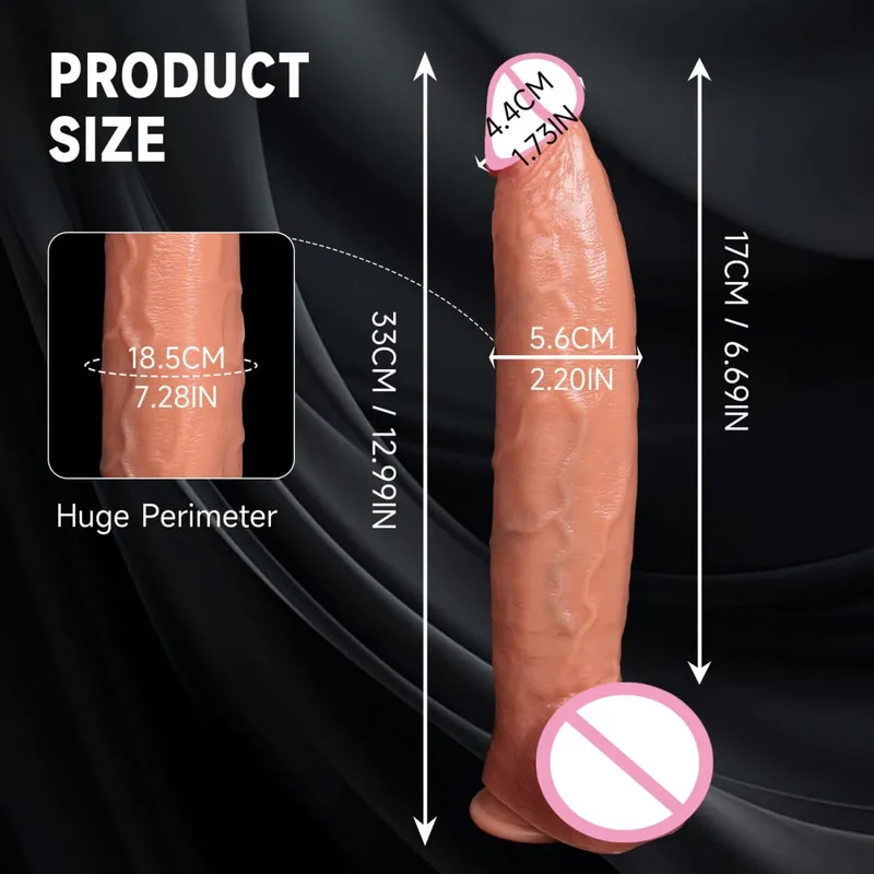 Dildi di realtà di grandi dimensioni Super lungo Butt Plug in silicone per singoli Masturbatori per uomini Donne Gay Dildo Sextoys Sex Shop 18+