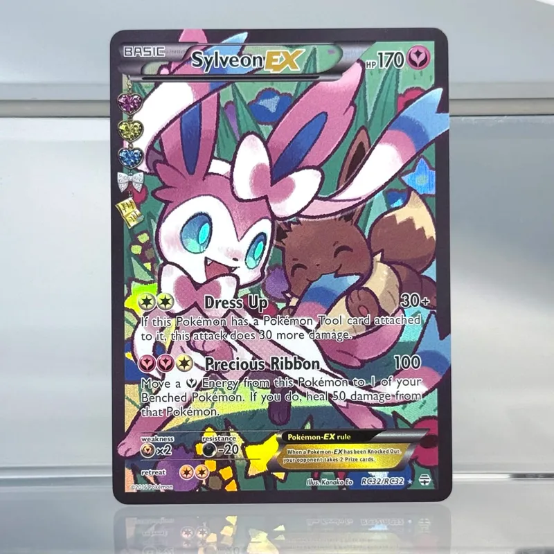 Koleksi Perdagangan Permainan Holografik Kad Proksi PTCG Charmander (SV) Pikachu Flareon EX Kad Foil PKM Tunggal Venusaur EX