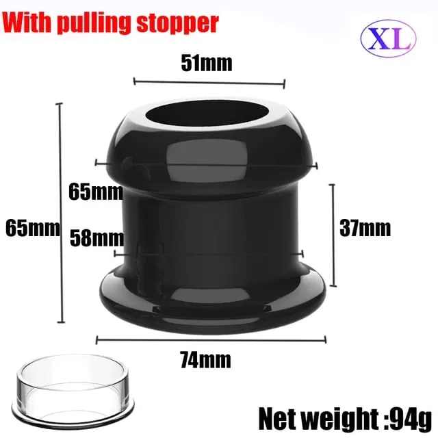 스토퍼가있는 중공 아날 플러그 질 항문 확장기 검경 확장기 Buttplug 전립선 마사지 섹스 토이 여성 남성 게이 — image 10