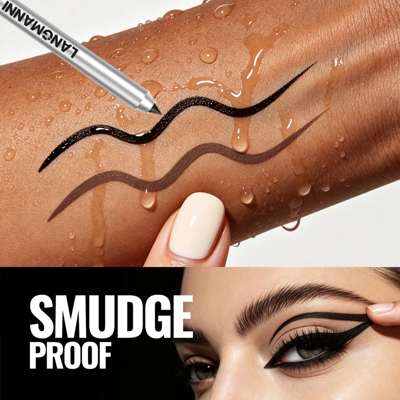 Waterproof and Sweat Proof Pearlescent Shining Eyeliner Gel Pencil Long Lasting Smooth Easy To Colors Women Eye Makeup — image 2