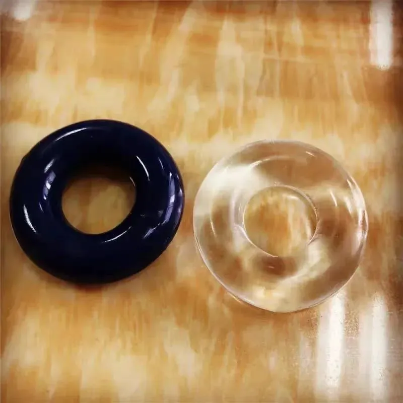 5/10 Buah Cincin Penis Tahan Lama Silikon Pria Dewasa Penunda Ejakulasi Cincin Karet Ayam Mainan Seks Pembesaran Penis untuk Cincin Seks Pria