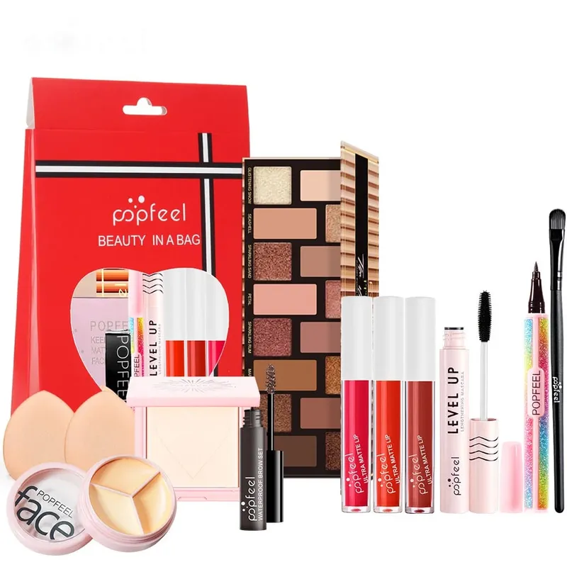 Long-Lasting Makeup Essentials Versatile Paste Complete Face Makeup Gift Bag Glamorous Makeup Collection Para sa Mga Nagsisimula sa Makeup — image 10