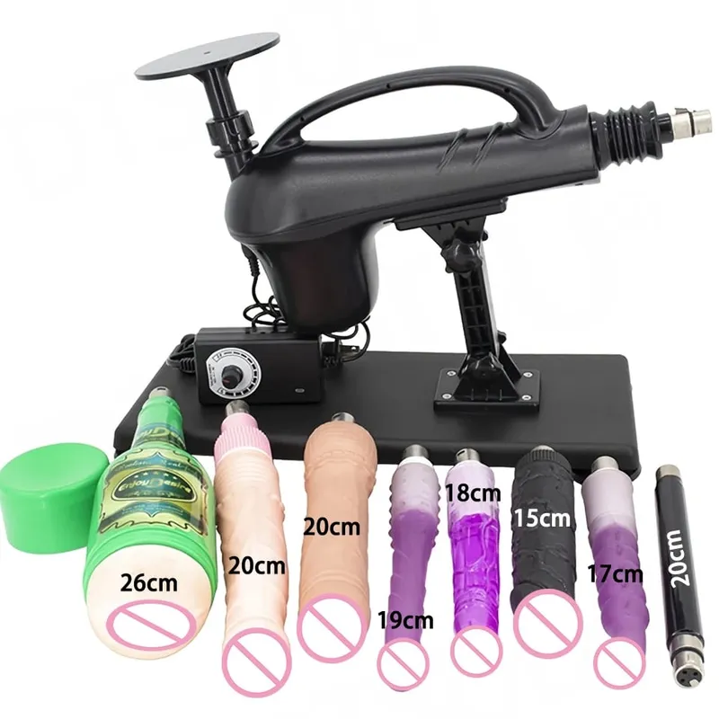 Macchina sessuale automatica 3XLR Accessori per vibratori Masturbazione femminile Pistola per massaggio Giocattoli del sesso per uomini Coppie Prodotti per adulti