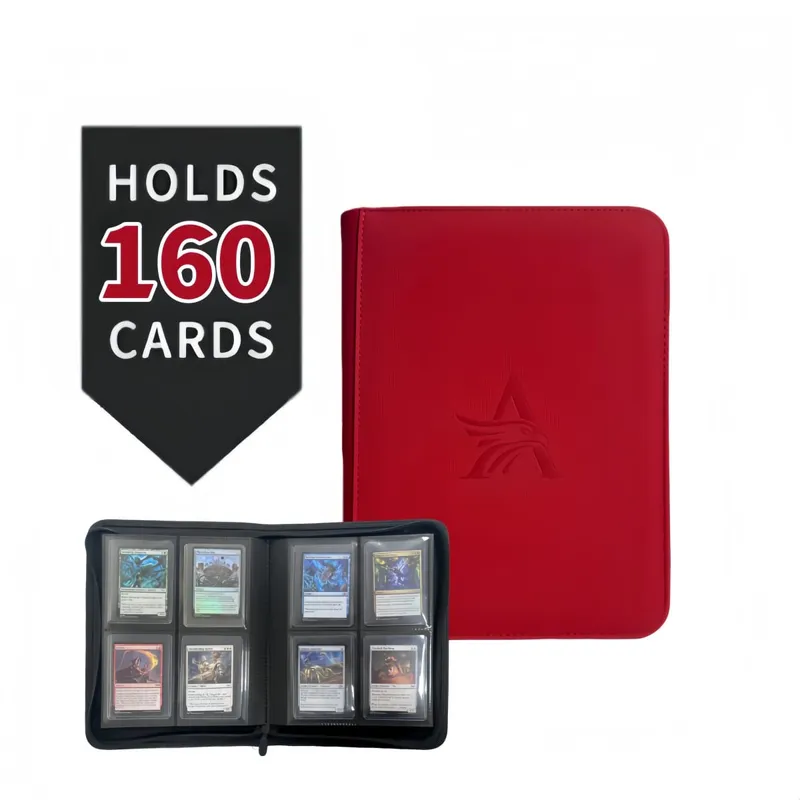 Classeur de cartes TopLoader à 4 pochettes (160 cartes) – Noir/stockage de qualité industrielle pour les cartes TCG et de sport. Le rêve du collectionneur — image 10