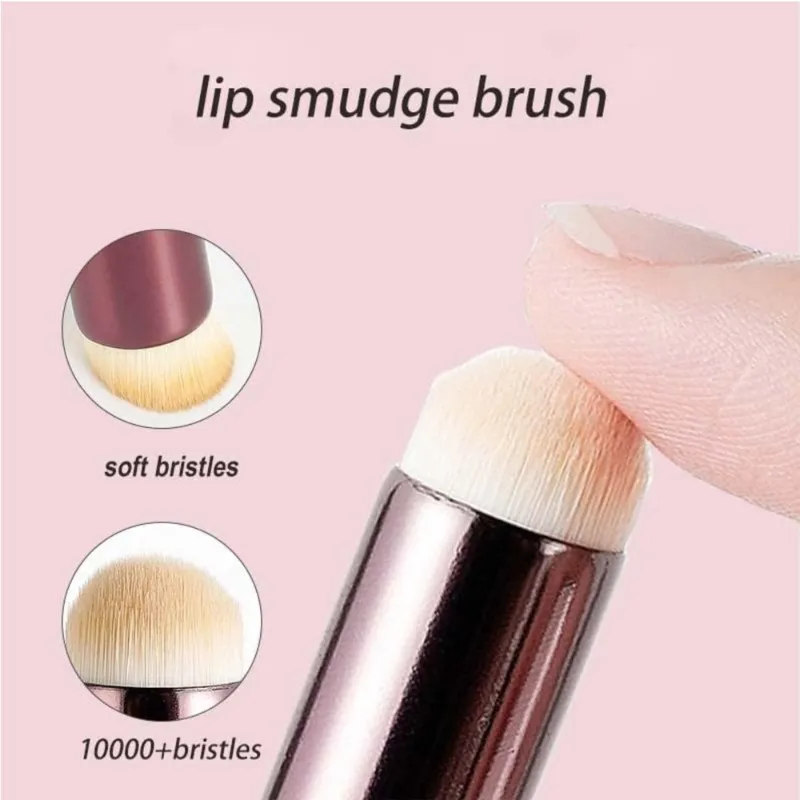 3pcs Berus Bibir Calit dan Berus Campuran Profesional untuk Alat Solekan Aplikasi Gincu dan Lip Gloss — image 2