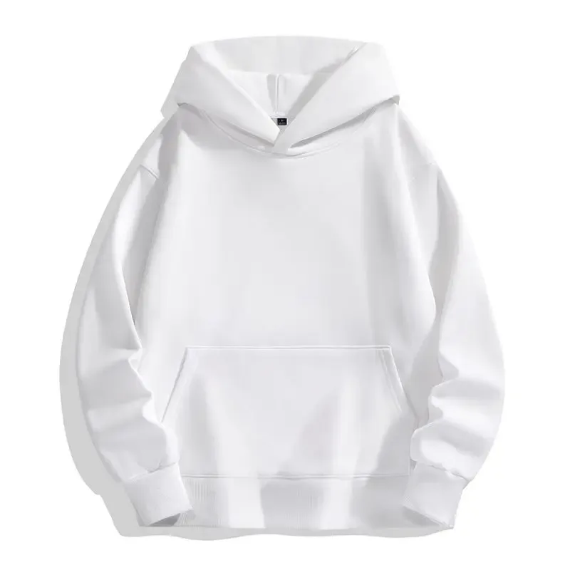 480GSMฤดูหนาวผู้ชายผ้าฝ้าย100% ขนาดใหญ่Hoodiesไม่มีลำลองStreetwearสปอร์ตHooded Sweatshirts HeavyขนแกะPullovers — image 14
