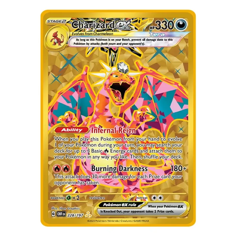 2025 NEU Pokemon Metallkarte 10000 Punkte Arceus Glurak Superkarte Golden English Mewtwo Vmax GX EX Anime Collection Cards Gif — image 32