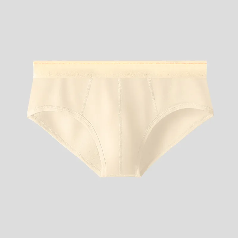 Cuecas triangulares masculinas de algodão puro, respiráveis e confortáveis, cintura média, suaves e macias para a pele, cuecas adolescentes — image 29