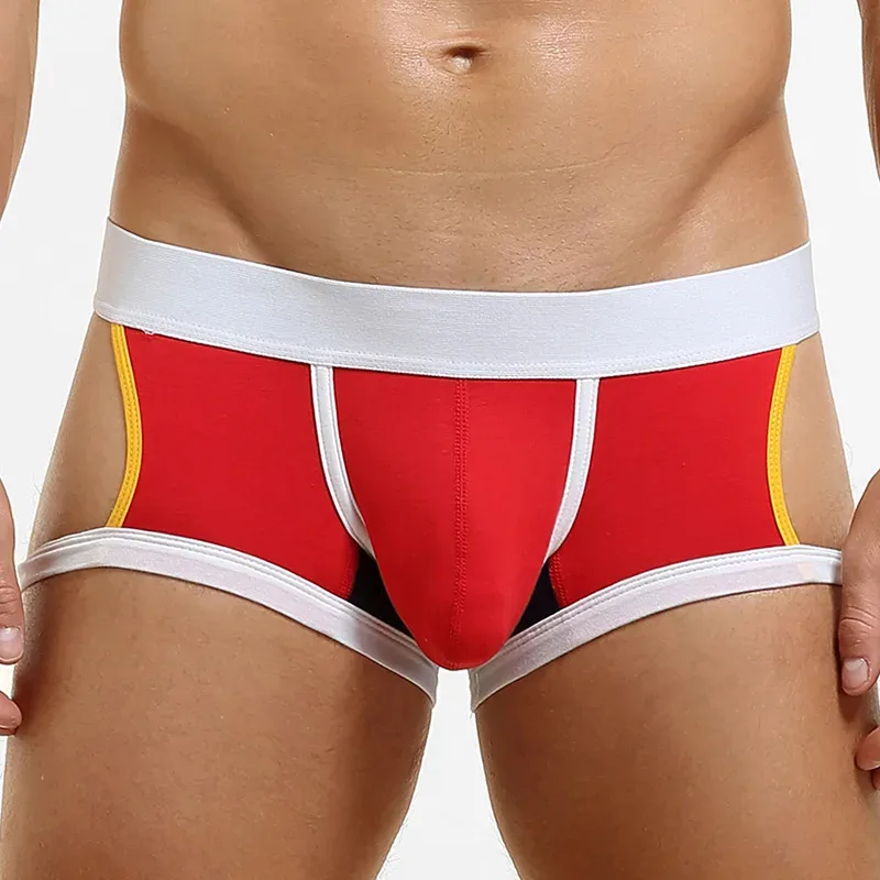 Slip plat taille basse en forme de U pour hommes, sous-vêtements tendance, Design léger, vêtements intérieurs confortables pour hommes