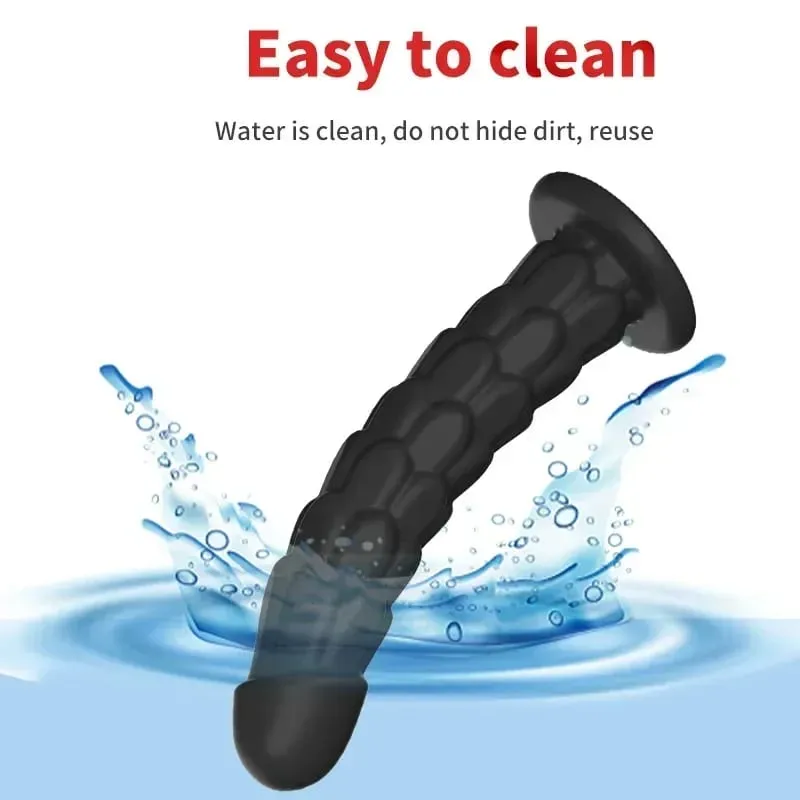 Consolador con tapón Anal a escala de pescado con ventosa, tapones para los glúteos, masajeador de próstata, masturbación Anal, Juguetes sexuales para mujeres, hombres, parejas Gay — image 5