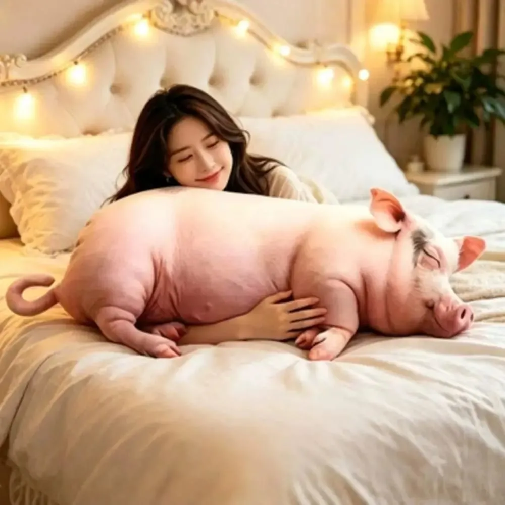 Cuscino per corpo animale in materiale peluche, dimensioni 40 cm, consistenza morbida, cuscini per pollame, imbottitura in cotone PP, design carino — image 3