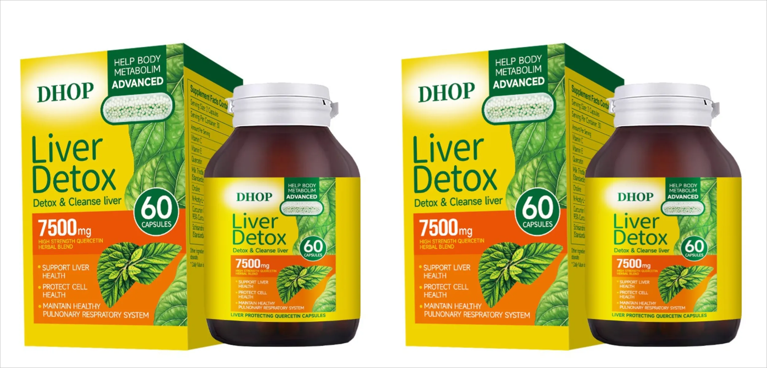 Capsules de chardon-marie pour la santé du foie, 60 unités avec vitamine C E, choline, curcumine, soutient une fonction hépatique saine — image 8
