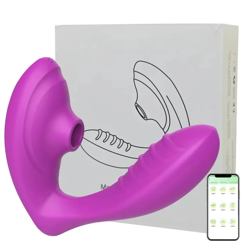 Succhiare la vagina vibratori indossabili vibratore capezzolo stimolatore del clitoride sesso orale ventosa clitoride giocattoli del sesso per la masturbazione della donna — image 16
