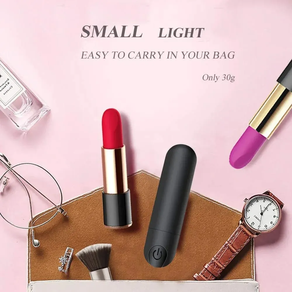 USB Charge Mini Výkonný Bullet Vibrator Ženy Klitorální stimulátor Vaginální G bod Masturbace Erotické vibrátory Sexuální hračky pro dospělé