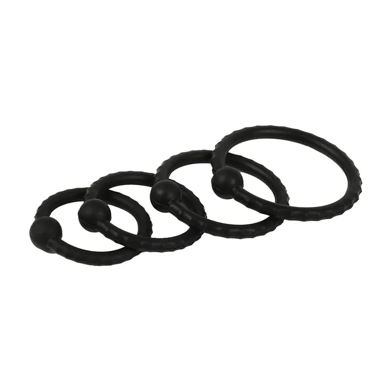 3pcs Male Penis Lock Cock Ring Set Erection Delay Time Ejaculation Penis Ring Enlargement Ball Stretcher Sex Toy for 18+ Big Man — image 10