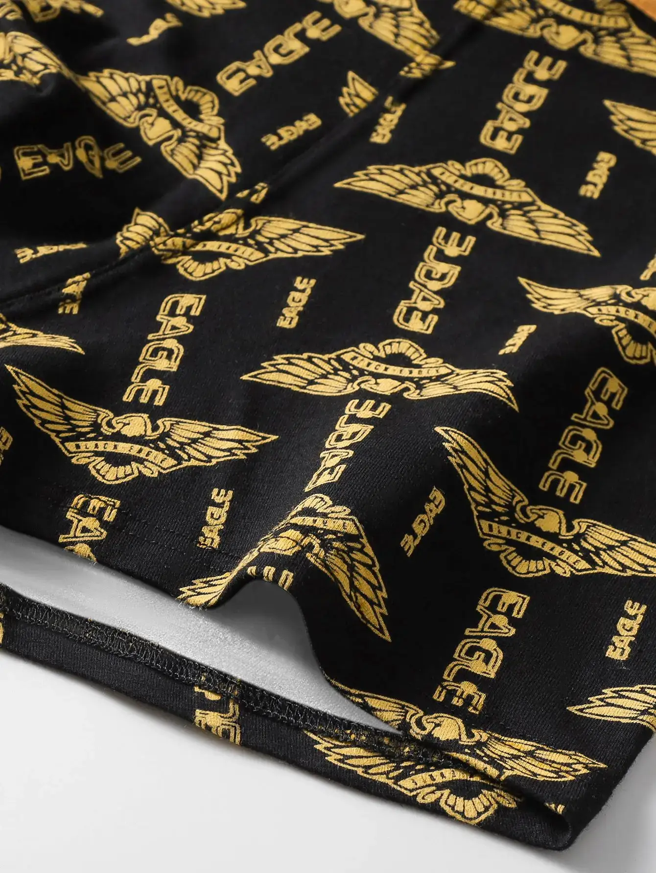 4-teilig – Herren-Unterwäsche-Slips, Trend-Print-Boxershorts, stylische Statement-Herren-Slips, atmungsaktive Standard-Boxershorts — image 8