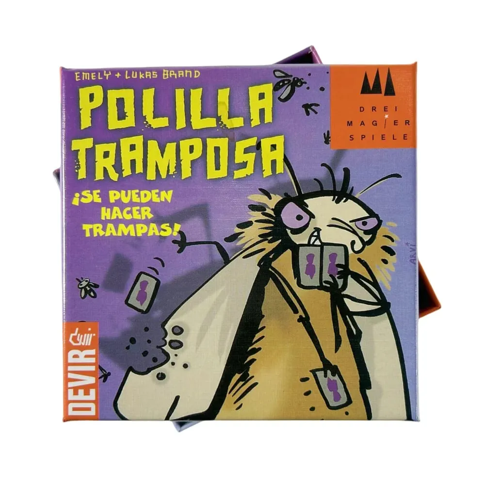 Испанский Mogel Motte Polilla Cards Настольная игра Devir-game moth чит/Royal Xiaoqiang Cheating Moth Cards