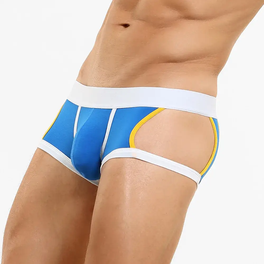 Slip plat taille basse en forme de U pour hommes, sous-vêtements tendance, Design léger, vêtements intérieurs confortables pour hommes — image 12