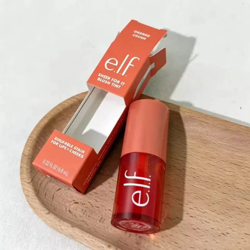 Elf Blush สำหรับริมฝีปากแก้ม Smooth Liquid Blush Two-ended ลิปสติกลิปกลอสแต่งหน้าติดทนนานสีชมพู Primer สำหรับ Pore Minimization — image 26