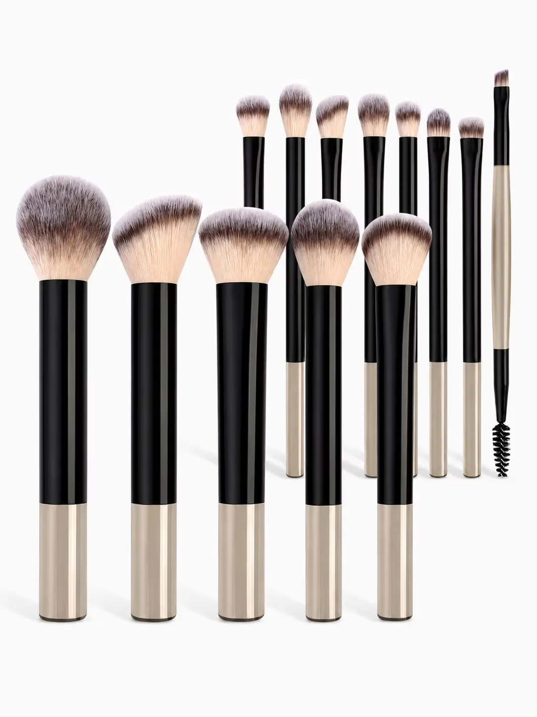 13/17/22 pièces ensemble d'outils de maquillage ensemble de pinceaux de maquillage professionnel sac de maquillage accessoires de maquillage pinceau de fond de teint pinceau à Blush. — image 4