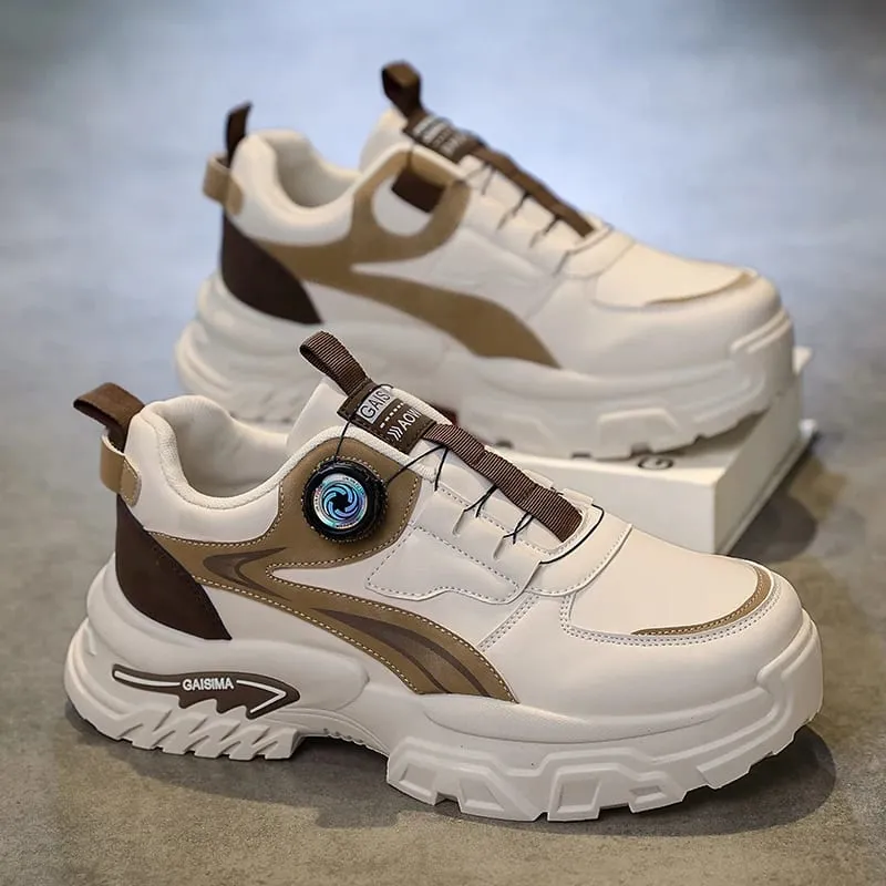 Herbst Neue Herren Vielseitige High-Top Trendige Laufschuhe Mit Dicken Sohlen Lässige Mode Turnschuhe Geeignet für Outdoor-Sportarten — image 2