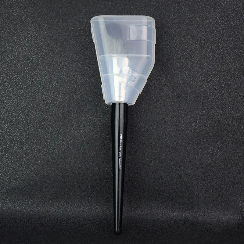 Pinceaux de maquillage Pro Demi Fan, 1 pièce, poudre pour le visage, contour #72, pinceau de maquillage, bronzeur, sculpture, manche en bois — image 6