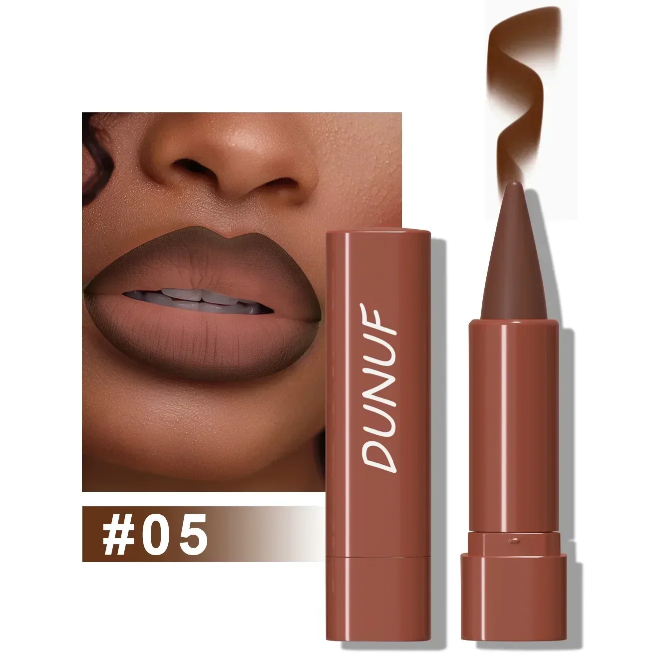 9 Farben Gradient Lip Liner Mattschwarz Braun Samt Lippenstift Wasserdicht Nicht klebrig Contouring Tint Lipliner Crayon Lip Makeup — image 8
