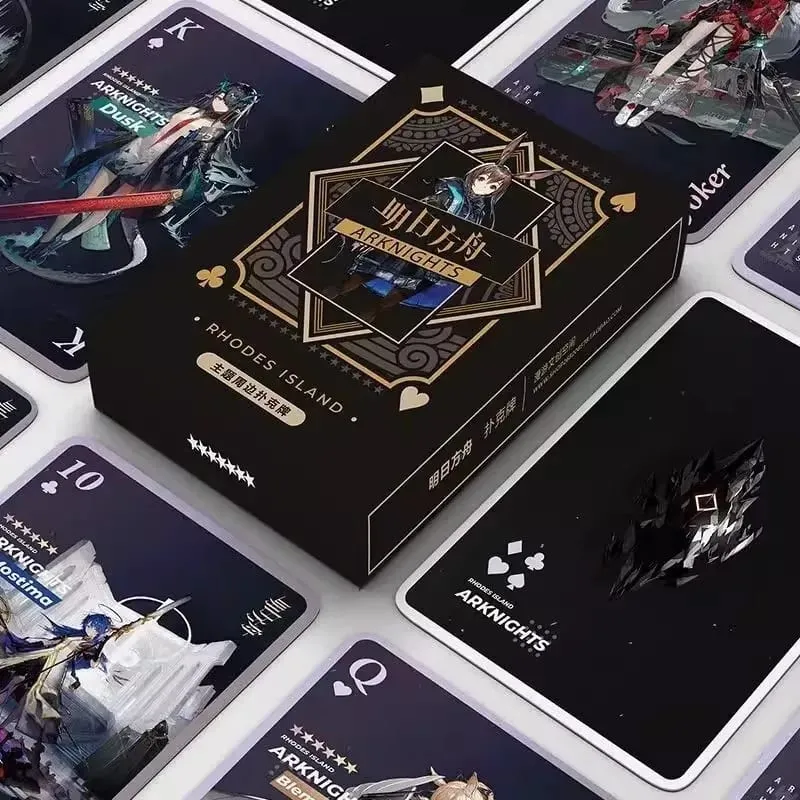 54PCS Arknightsเกมเล่นไพ่โป๊กเกอร์Limited Editionสะสมภาพแฟนคอลเลกชันของขวัญ — image 5