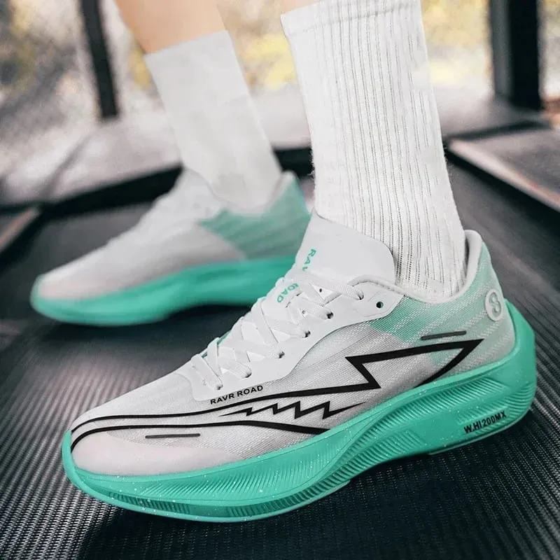 Running Shoes Men High Quality Full Palm Carbon Plate Cushion Professional Training Shoes Lightweight Wear-Resistant Sneakers — image 5