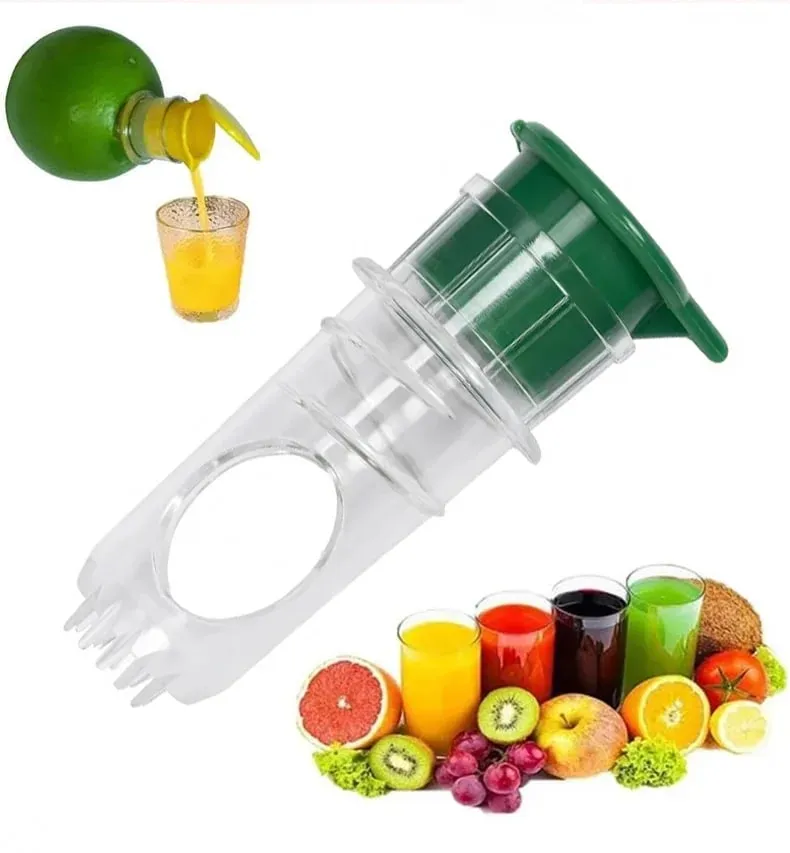 2/1Pcs คู่มือเครื่องคั้นน้ำผลไม้มะนาวแบบพกพา Lemon Squeezer ล้างทำความสะอาดได้สำหรับมะนาวส้มมะนาว Citrus Easy JUICE EXTRACTOR ครัว Sttuff