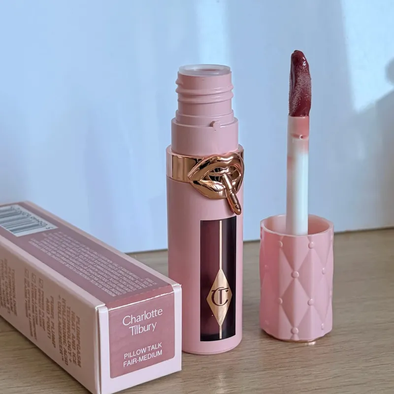 CT Lip Plumping Gloss Gincu memakai lama Dicampur dengan mudah Pandangan Semulajadi Pipi Blush Stick Cream Dewy Finish Peach Glow