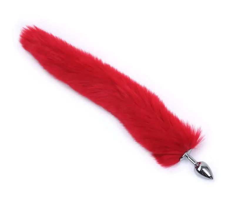 Kaninsvans Rävsvans Analplugg Metall Butt Plug Prostata massageapparat BDSM Cosplay Erotiska sexleksaker För kvinnor Par Vuxna Sexspel — image 14