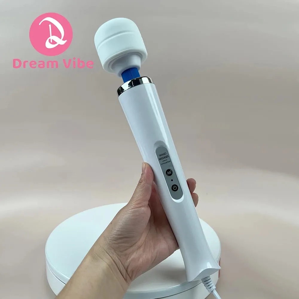 Mega Wand AC-aangedreven Supersterke vibrator Bekabeld Bedraad Krachtige draagbare wandstimulator Seksspeeltje Sportherstel Spierpijn — image 3