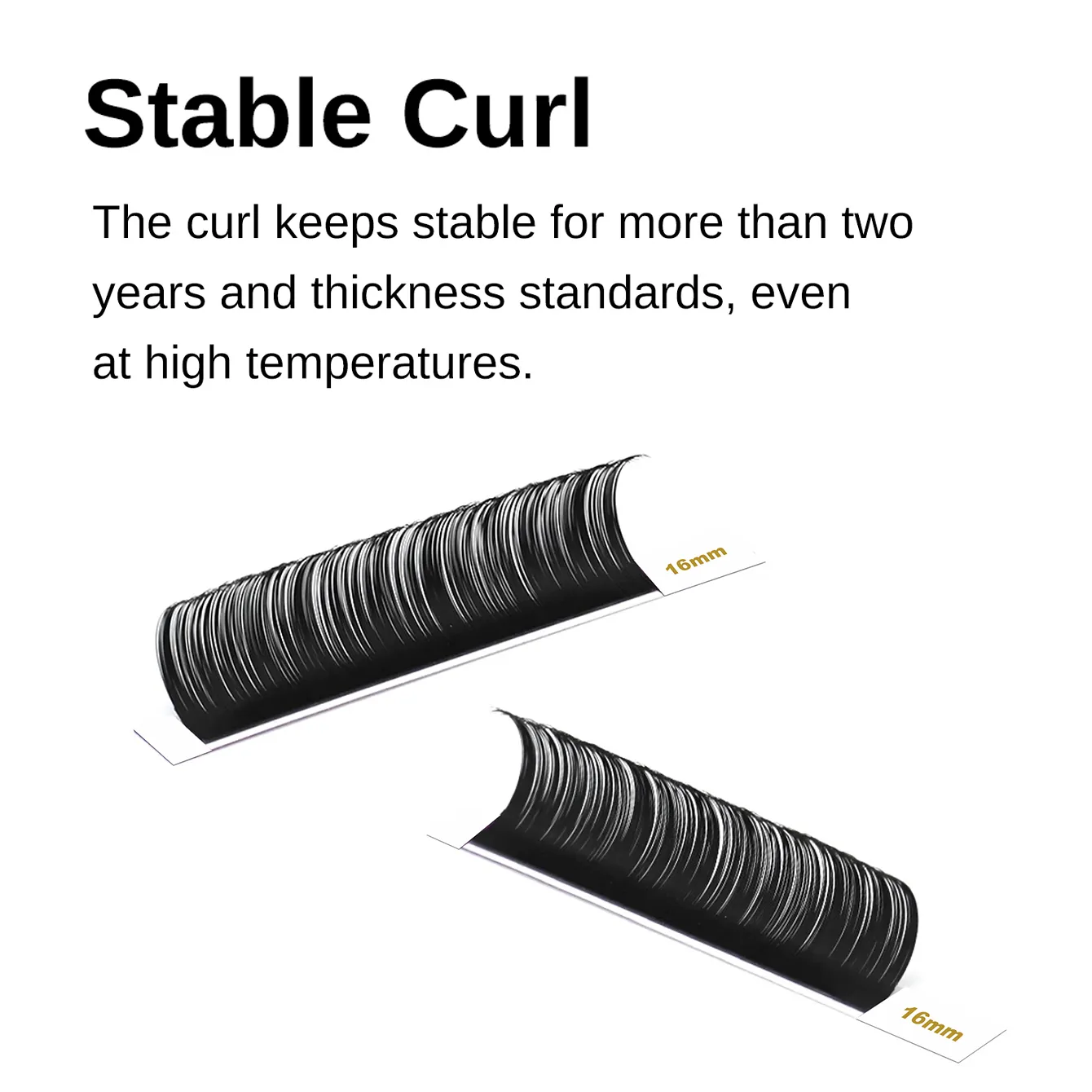 12 แถว/ถาดขนตาปลอม J B Curl 6-20 มม.ขนตา Matte Black Lashes แต่งหน้าเครื่องมือ — image 5