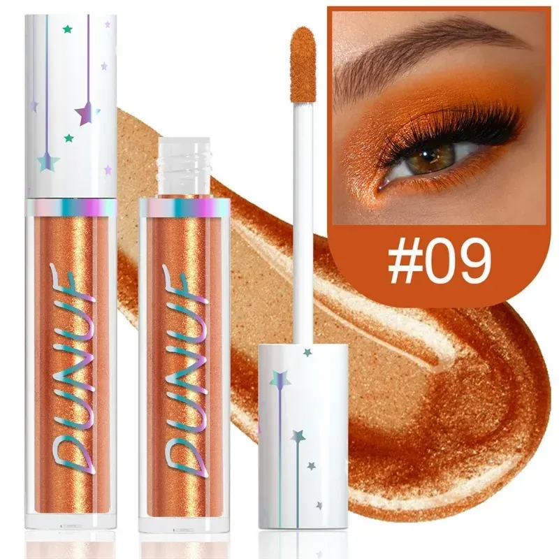 24 Farben Lidschatten-Stick, flüssiger Eyeliner, metallische Farbe, grün, Perlglanz, Glitzer, Lidschatten, wasserfest, Hochglanz-Make-up-Pigment — image 15