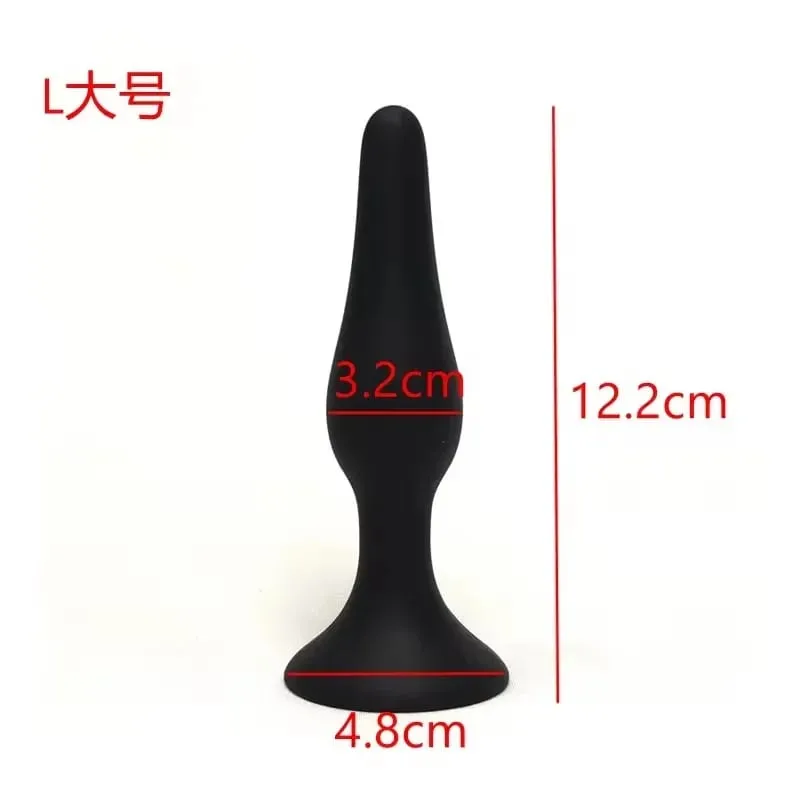 S/L/XL Silikon Anal Plug Butt Plug Anüs Stimülasyonu Prostat Masajı Seks Oyuncakları Kadın Erkek Eşcinsel Anal Dilatör Seks Shop Bdsm