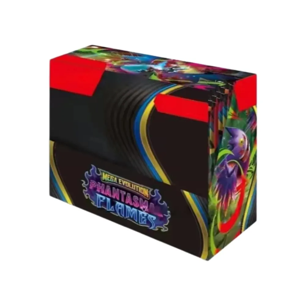 Pokémon TCG Mega Evolución - Pitch Black Booster Display Box Phantasmal Flames Booster Box Colección de juegos de cartas coleccionables Inglés