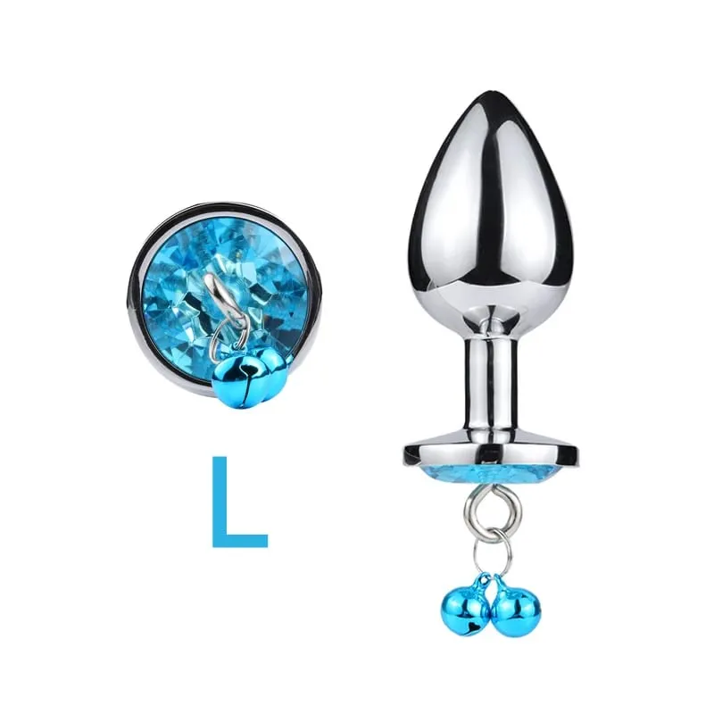 3 größen Metall Glocke-förmigen Anal Plug Traktion Kette Anal Massage Prostata Stimulation Massage Werkzeuge Erwachsene Sex Spielzeug Für paare — image 25