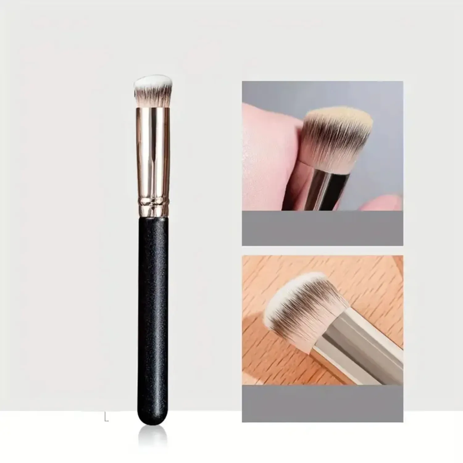 Foundation Concealer Brush Premium Contour Blusher Brushes Fejlfri under øjnene Tæt ansigtsmakeup børste til blanding 170 270 370 — image 4