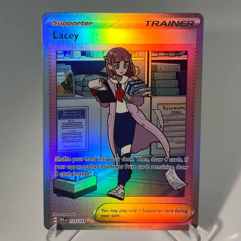 Kad PKM Prismatic Evolutions PTCG5-A GX Rainbow Umbreon Sylveon Leafeon ex Rare Collection Battle Toys Hadiah untuk Hobi — image 38