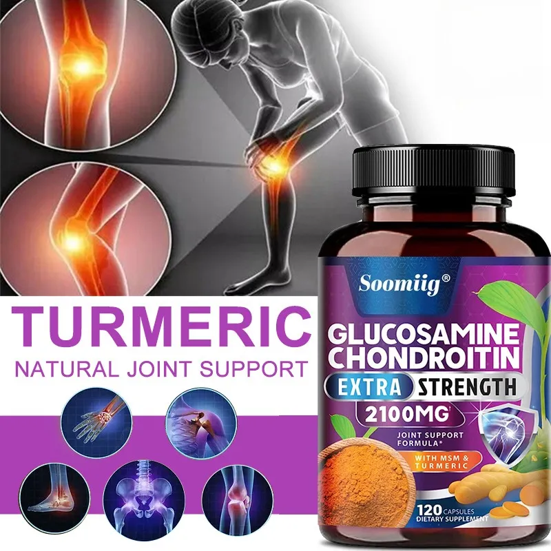Glucosamine Chondroitin Turmeric MSM - ความแรงสามเท่าช่วยในเรื่องการเคลื่อนไหวร่วม เสริมสุขภาพภูมิคุ้มกัน